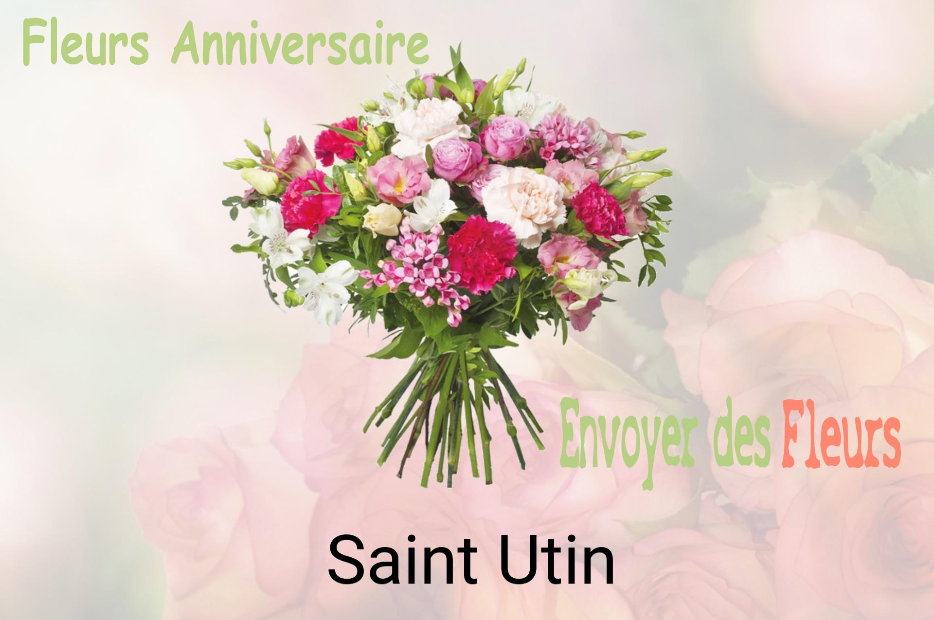 Bouquet de fleurs d’anniversaire livré à Saint-Utin
