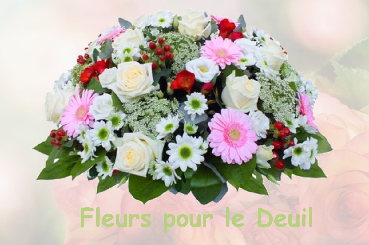 fleurs deuil SAINT-UTIN